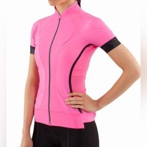 LULULEMON | RARE Paceline Jersey Bright pink BARBIECORE - EUC- size  8​​​…​